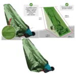 Waterproof Universal Lawn Mower Cover for Petrol & Electric Push Mowers