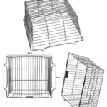 Weatherproof Outdoor CCTV Guard Cage Camera with Night Light – 28cm