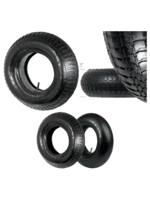 Wheelbarrow Tire and Inner Tube Replacement 3.5‑8, 35 PSI