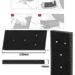 Whirlpool & Bauknecht Heat Pump Dryer Foam Filter – Sponge Lint Pad