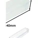 Whirlpool Fridge Lower Door Bottle Shelf Plastic Tray 481010464935