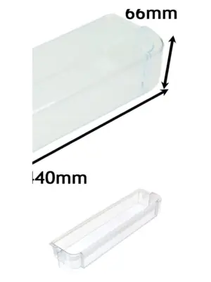 Whirlpool Fridge Lower Door Bottle Shelf Plastic Tray 481010464935