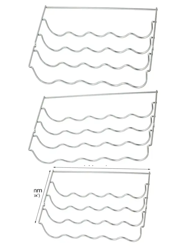 Whirlpool Fridge Wine Bottle Rack Insert – 457x290x70mm