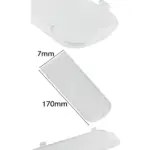 Whirlpool Hood Light Diffuser & Lens Cover for Vent Extractor 170x67mm