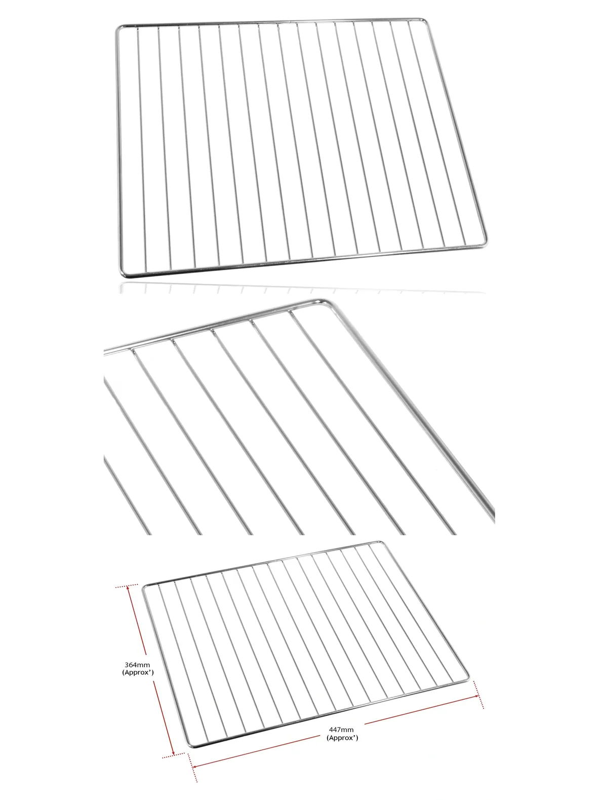 Whirlpool Oven Shelf Wire Rack Replacement 447x364mm for ACMK/ACMT