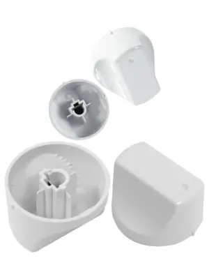 White Hotpoint Oven Control Knob Switch Replacement
