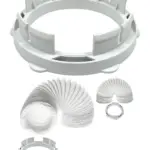 White Knight 2m Dryer Vent Hose & Condenser Adapter Kit for Tumble Dryer