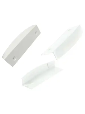 White Replacement Door Handle for Bosch Refrigerator & Freezer