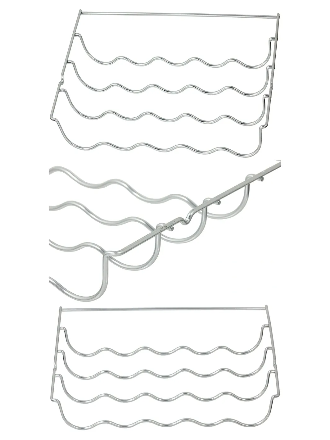 Wine Bottle Rack Insert for Prima Neff Siemens Fridge 460x290x70mm