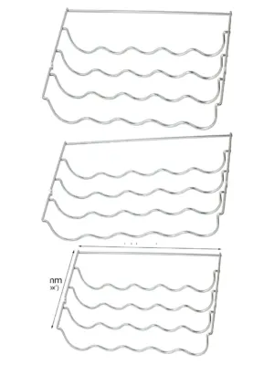 Wine Bottle Rack Shelf Insert for Galanz Fridge – 457x290x70mm