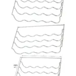 Wine Bottle Rack Shelf Insert for Haier Refrigerator, 457x290x70mm