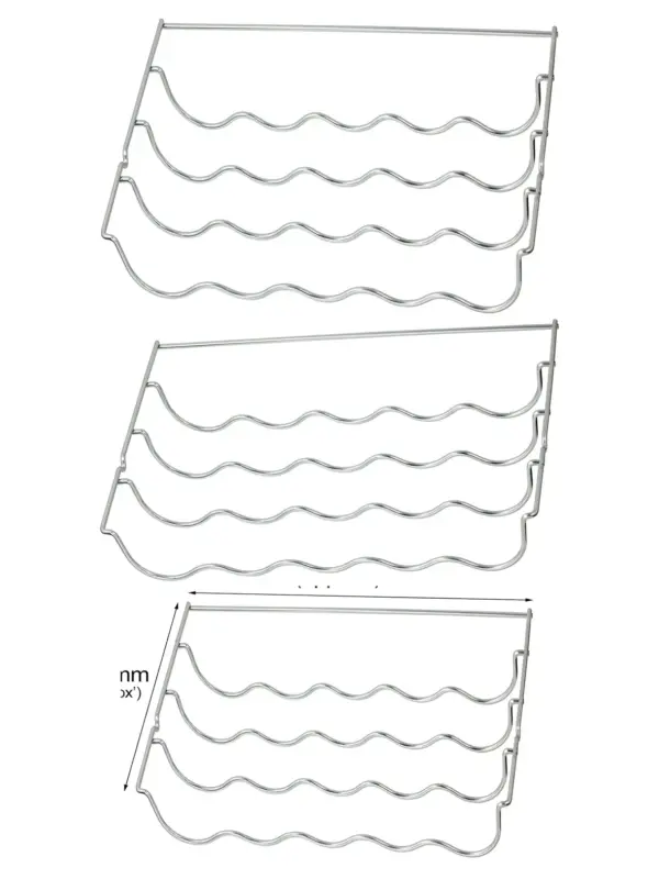Wine Bottle Rack Shelf Insert for Hotpoint Fridge – 457×290×70 mm