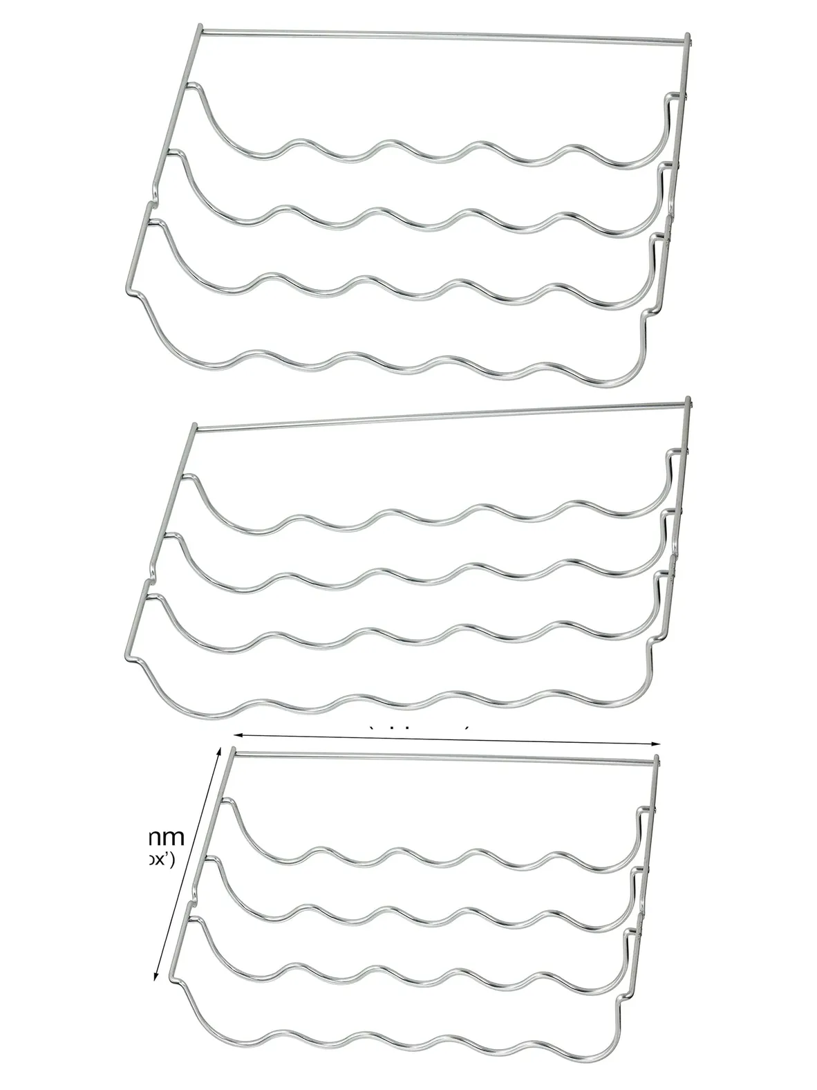 Wine Bottle Rack Shelf Insert for Hotpoint Fridge – 457×290×70 mm