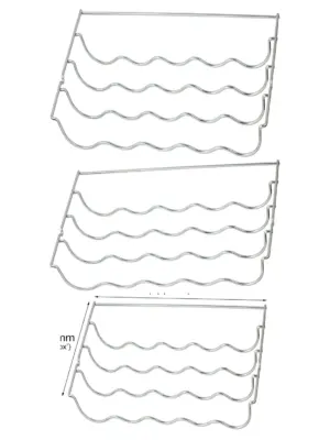 Wine Bottle Rack Shelf Insert for IceKing Fridge – 457×290×70mm