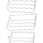 Wine Bottle Rack Shelf Insert for Indesit Fridge – 457x290x70mm