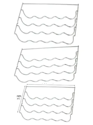 Wine Bottle Rack Shelf Insert for Indesit Fridge – 457x290x70mm