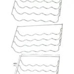 Wine Bottle Rack Shelf Insert for Montpellier Fridge – 457x290x70mm