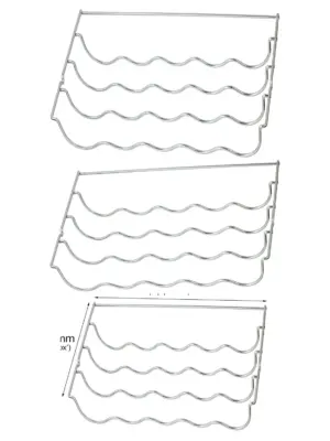 Wine Bottle Rack Shelf Insert for Philips Refrigerator – 457×290×70 mm
