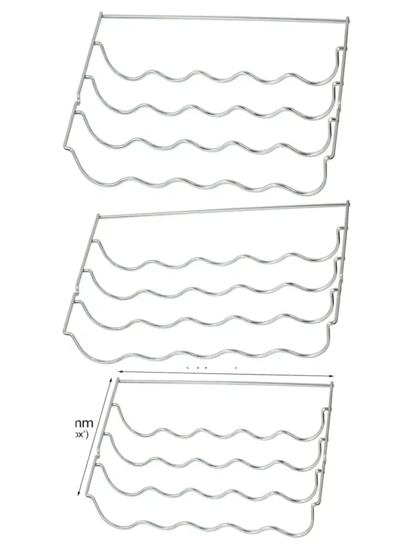 Wine Bottle Rack Shelf Insert for Siemens Fridge – 457x290x70mm
