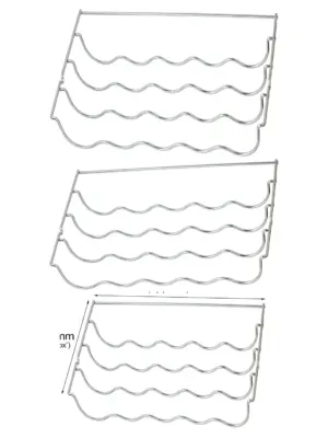 Wine Rack Shelf Insert for Labcold Fridge – 457x290x70mm