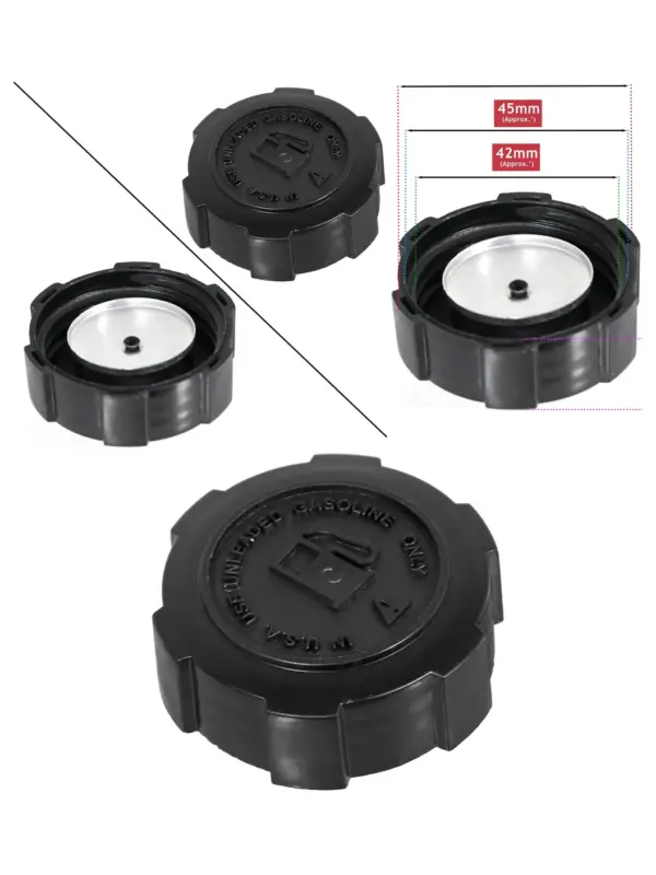 Wolf Lawn Mower Fuel Tank Cap - Fits 2003, 2057, 2064 & 2069 Engines