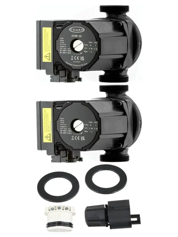 Worcester Bosch Boiler Circulation Pump 130mm for 15-50/15-60 Systems
