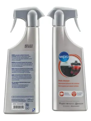 Wpro Ceramic & Induction Cooktop Cleaner Spray – Kitchen Hygienizer