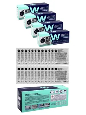 WPRO Universal Dishwasher Limescale and Detergent Cleaner 48 Tablets