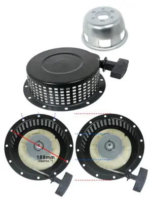 Yanmar Recoil Starter Pull Cord for 7HP L60/L70/L178F