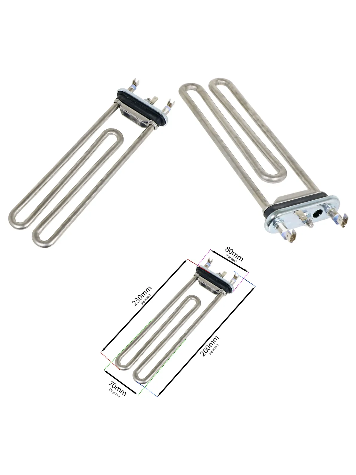 Zanussi 1950W Washing Machine Heating Element - Fits ZWD12/ZWF10/ZWF12