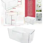 Zanussi Bottom Drawer Shelf Box for Fridge Freezer – fits most models