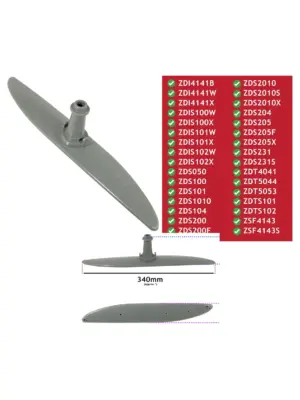 Zanussi Dishwasher Lower Spray Arm – Fits ZDI/ZDIS/ZDS/ZDT/ZDTS/ZSF