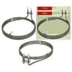 Zanussi Fan Oven Heating Element for Models ZOB230X‑ZOB383X