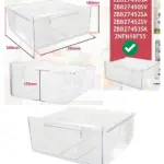 Zanussi Fridge Freezer Bottom Drawer Replacement ZBB27450/52 8087788017