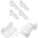 Zanussi Integrated Fridge Door Sliding Bracket Kit – 4 Plastic Mounts