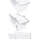 Zanussi Lower Freezer Drawer 405×216 mm Replacement – fits ZBB25431SA/ZBB27450SA/ZBB28475S