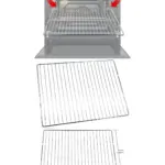Zanussi Oven Grill Rack 426x357mm Fits ZOD370/580/690 & ZOU270/370/580