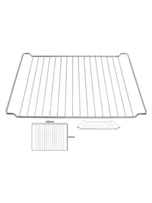 Zanussi Oven Grill Rack – Chrome Middle Shelf, 44.5 x 34 cm