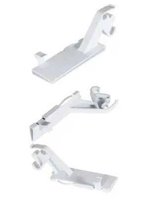 Zanussi Right‑Hand Door Flap Hinge for Fridge Freezer – ZBB28430SL/42SA