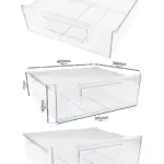 Zanussi Top-Middle Freezer Drawer Replacement 402×157 mm