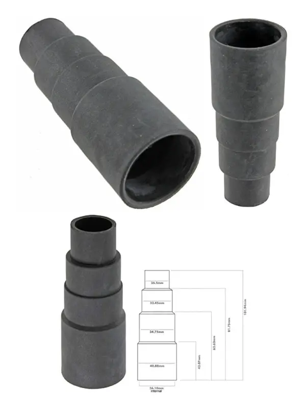 Zanussi Vacuum Compatible Sander Dust Extractor Hose Adapter 26-38mm