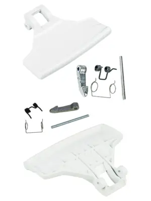 Zanussi Washing Machine Door Handle Latch Kit – Pin Lever 4055186631