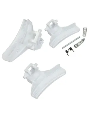 Zanussi Washing Machine Door Handle Replacement Kit - White