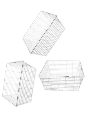 Zinc‑Coated Square Boiler Flue Guard – Universal 14x14x7 in Cage