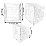 Zinc‑Coated Square CCTV Camera Guard with Exterior Light 11×10×10.5 in
